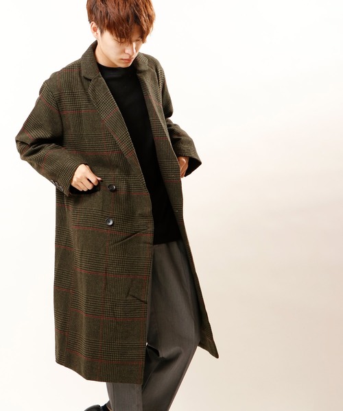 SUGGESTION（サジェッション）の「【SUGGESTION】チェック柄 ダブル