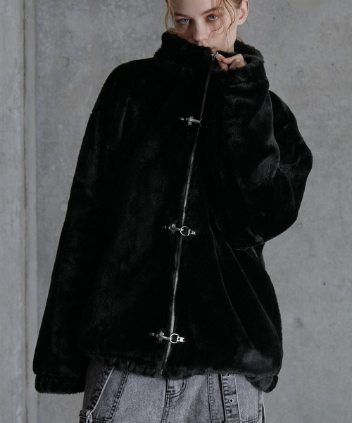 SERACE】2way fireman volume fur blouson / 2wayファイヤーマン