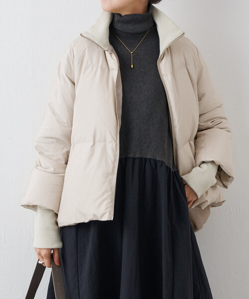 BEARDSLEY（ビアズリー）の「ニットコンビギャザーワンピース