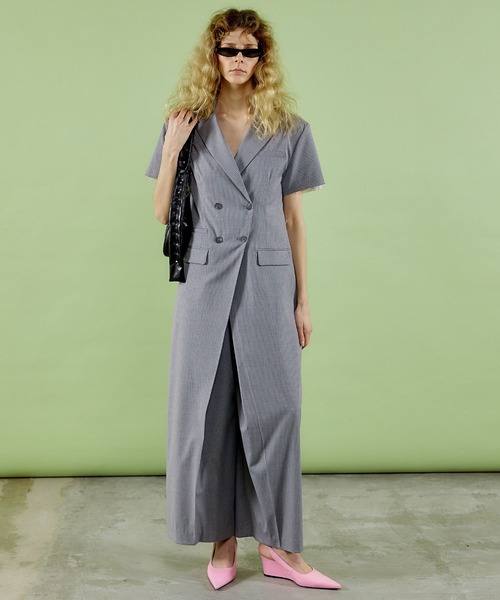 Loose Jacket All In One Outfit/ルーズジャケットオールインワン