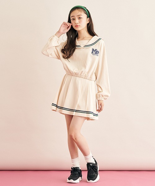 mezzo piano Junior（メゾピアノジュニア）の「セーラーセットアップ