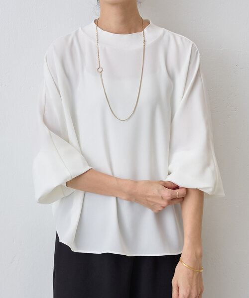 BEARDSLEY（ビアズリー）の「ニットコンビドルマンブラウス（シャツ