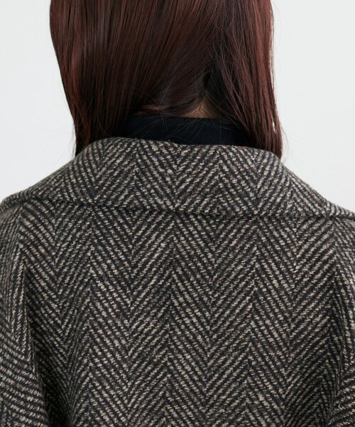 セール】【WEB限定】ヘリンボーンダブルテラージャケット（テーラード