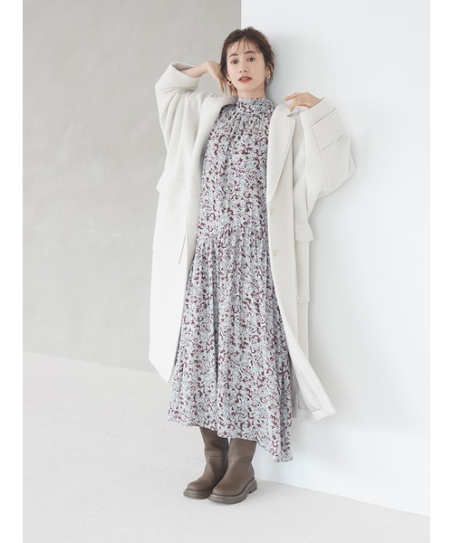 emmi（エミ）の「【emmi atelier】リサイクルウールロングコート