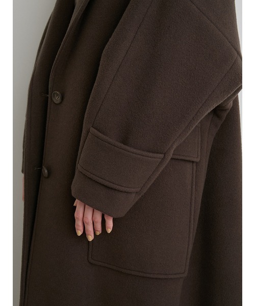emmi（エミ）の「【emmi atelier】リサイクルウールロングコート