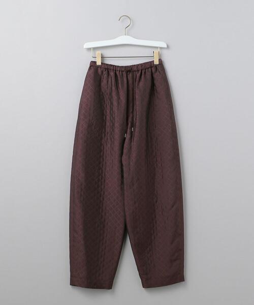 6（ロク）の「＜6(ROKU)＞QUILTED JACQUARD PANTS/パンツ（その他