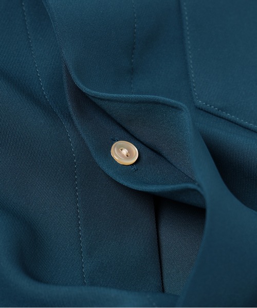 CULLNI（クルニ）の「23-AW-007 Bi Color Doule Pocket Shirt（シャツ