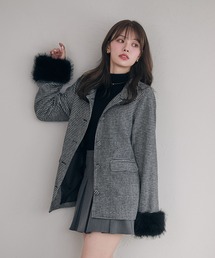 ステンカラーコート（フェイクファー）ファッション通販 - ZOZOTOWN