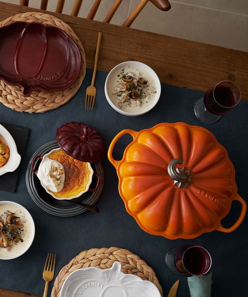 Le Creuset（ルクルーゼ）の「シグニチャー ココット・パンプキン 24cm