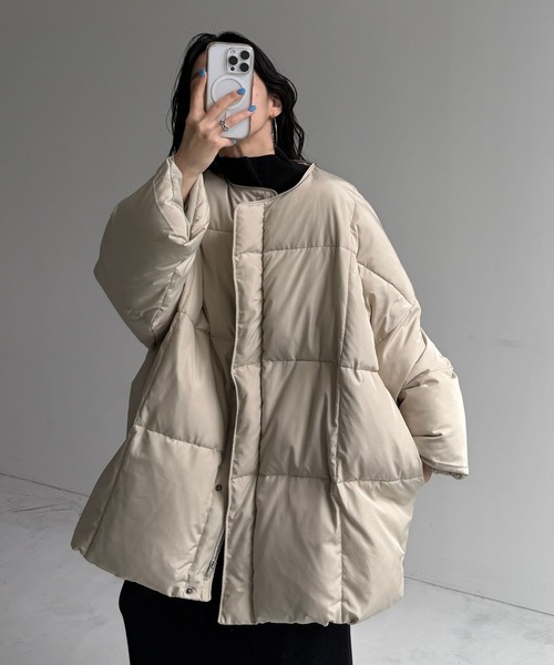 wee9s（ウィークス）の「【選べるポケット】perfect silhouette down