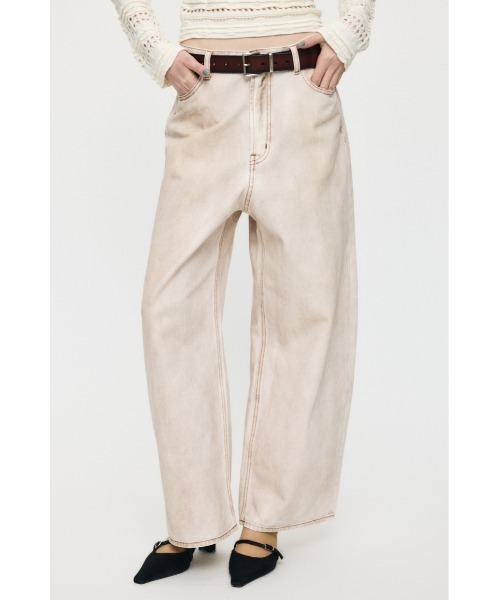 パンツ MOUSSY VELVET DENIM PINK MOUSSY（マウジー）の「VELVET DENIM