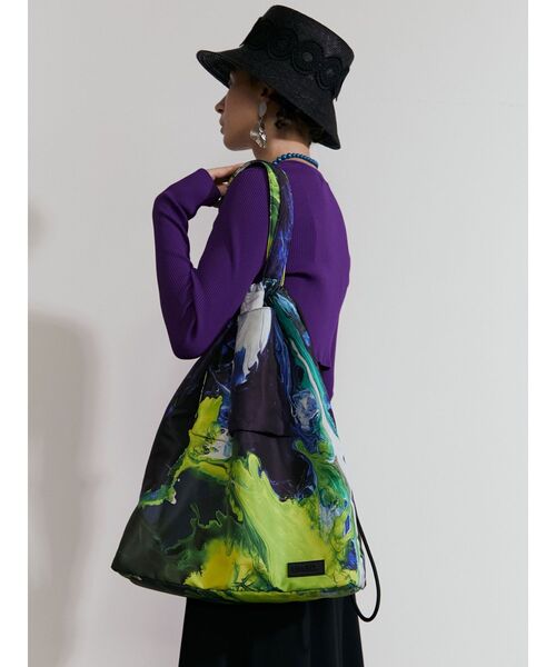 UN3D.（アンスリード）の「リボーンドローストリングバッグ（トート