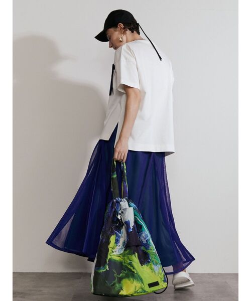 UN3D.（アンスリード）の「リボーンドローストリングバッグ（トート