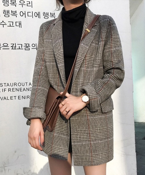 ABITOKYO（アビトーキョー）の「チェック柄テーラージャケット