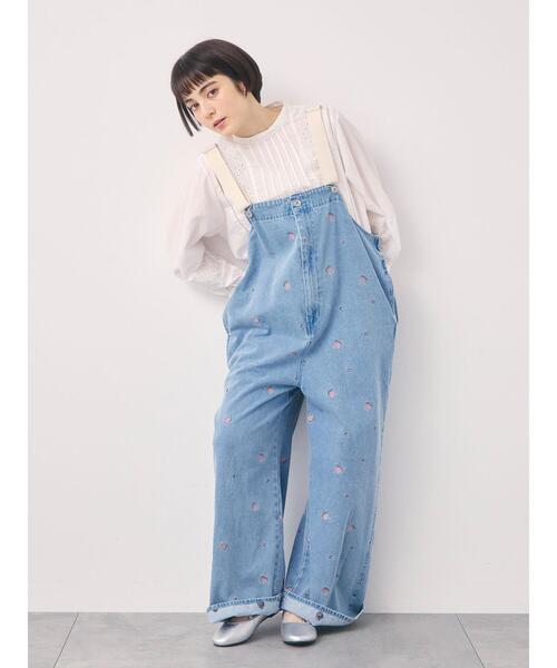 オーガニックコットン】デニムサロペット（サロペット/オーバーオール