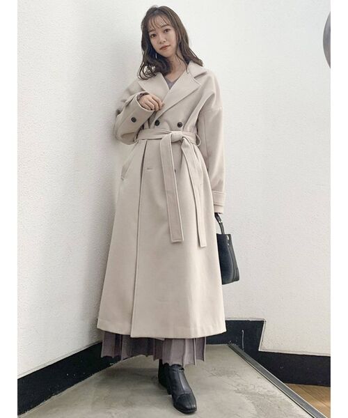 dazzlin（ダズリン）の「スタンドカラーロングオーバーコート（その他