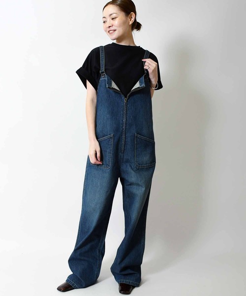 デニムチューブサロペット | ジョンブル公式通販/JOHNBULL ONLINE STORE