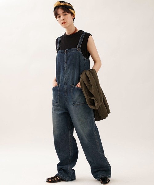 デニムチューブサロペット | ジョンブル公式通販/JOHNBULL ONLINE STORE