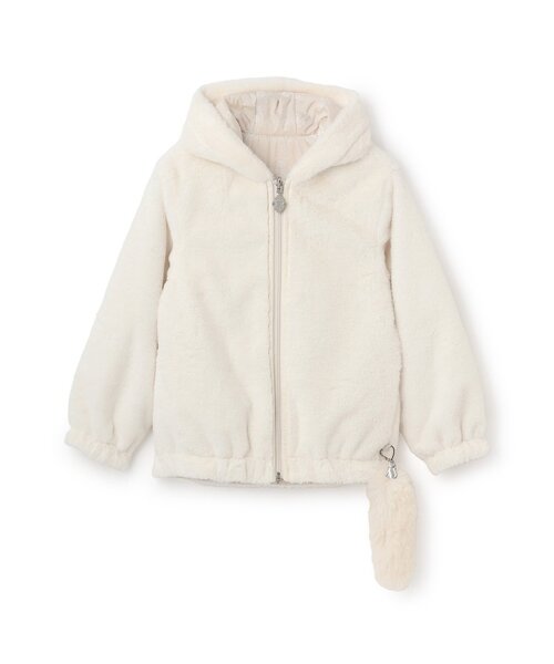 セール】ネコエコファーリバーシブルアウター（ブルゾン）｜ANNA SUI