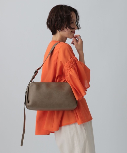 セール】フェイクレザーソフトショルダー 234670（ショルダーバッグ