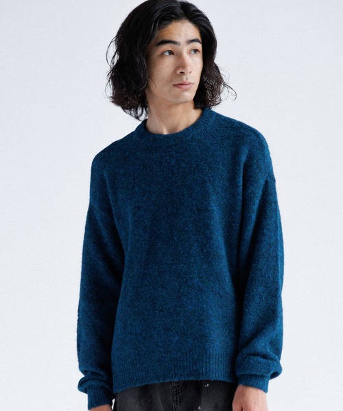 SINSS（シンス）の「Basic shaggy knit / ベーシックシャギーニット