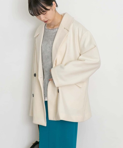 UR Lab.（アーバンリサーチラボ）の「ダブルブレストショートコート