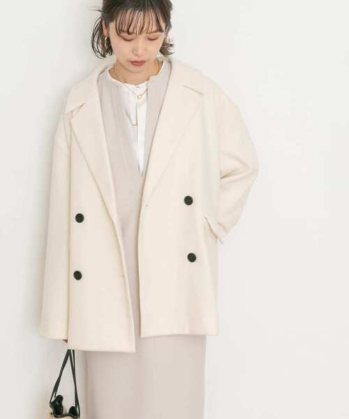 UR Lab.（アーバンリサーチラボ）の「ダブルブレストショートコート