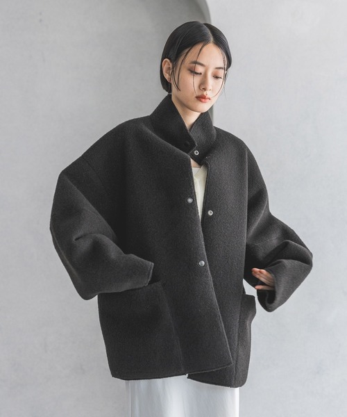 A part by（アパートバイ）の「ムートンリバーブルゾン（ムートン