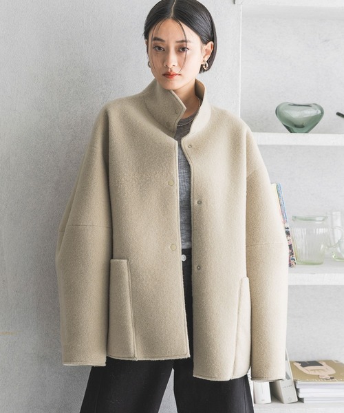 A part by（アパートバイ）の「ムートンリバーブルゾン（ムートン