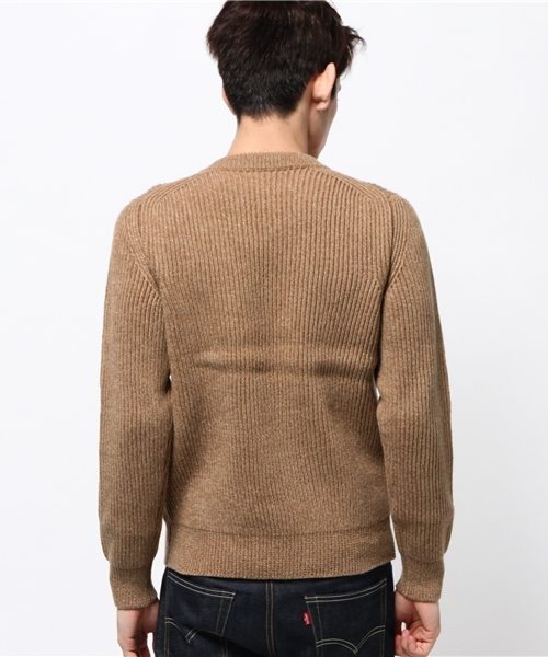 SHIPS（シップス）の「AURALEE(オーラリー): CAMELHAIR RIB KNIT C/N
