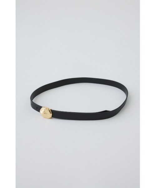 Stone motif leather belt ストーンモチーフレザーベルト（ベルト