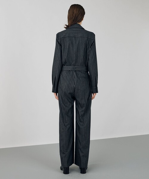 セール】ウールカシミヤポプリンメルトン ジャンプスーツ（つなぎ