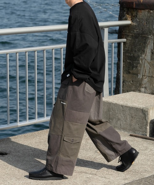 Perushu（ペルーシュ）の「パッチワークバルーンパンツ（その他パンツ