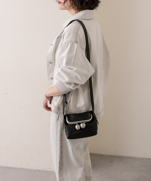 kawa-kawa(カワカワ)】NO1464 口金ポシェット/ショルダーバッグ