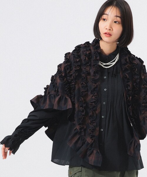 セール】【2/5再値下げ】フリル ストール（ストール/ショール）｜BEAMS