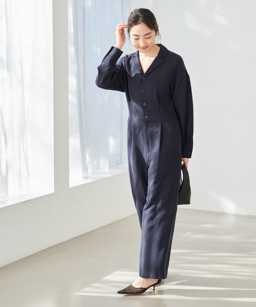 plage（プラージュ）の「W-CLOTH オールインワン（つなぎ