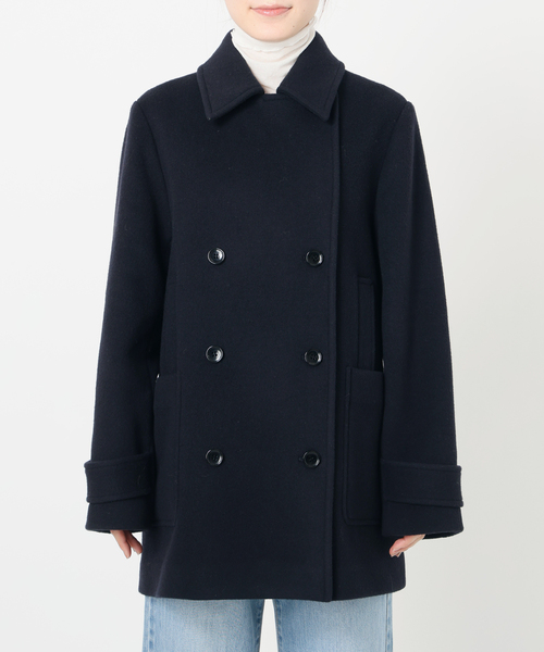 IENA（イエナ）の「ジーロンラムPコート（ピーコート）」 - WEAR