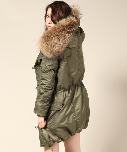 goa（ゴア）の「ラクーンファー付N-3B（ナイロンジャケット）」 - WEAR