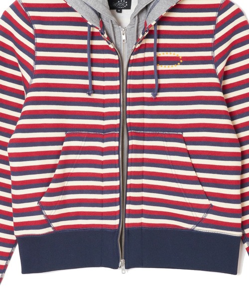 DOUBLE LAYERD ZIP UP HOODIE（パーカー）｜AFB（エーエフビー）の