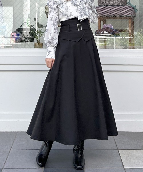 INGNI（イング）の「コルセットドッキングフレア／スカート（スカート