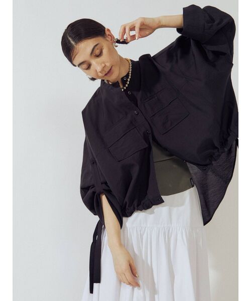 UN3D.（アンスリード）の「アウトポケットドルマンシャツ（シャツ