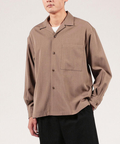 TOMORROWLAND （トゥモローランド）の「ウールレーヨン オープンカラー