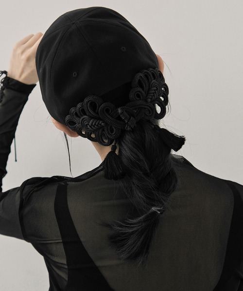 tanakadaisuke/タナカダイスケ】《STUDIOUS別注》China ribbon cap