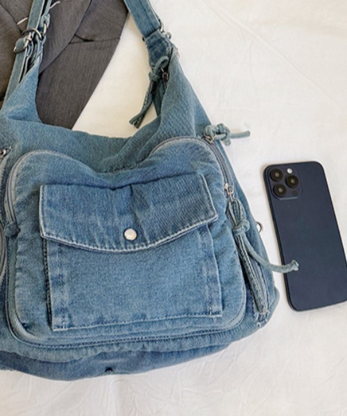 セール】【26年春夏新作】【3WAY】多ポケット デニム ショルダー