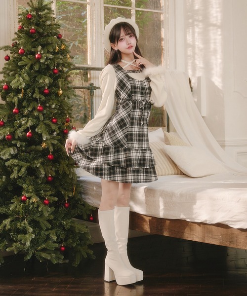 裾ティアードキャミワンピース（ワンピース）｜Pal elfy（パル