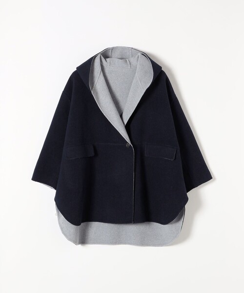 WEB限定】SHIPS any: リバー フーデット ミディ コート2（その他