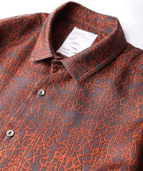 SHAREEF（シャリーフ）の「LETTERING PATTERN L/S SHIRTS（シャツ