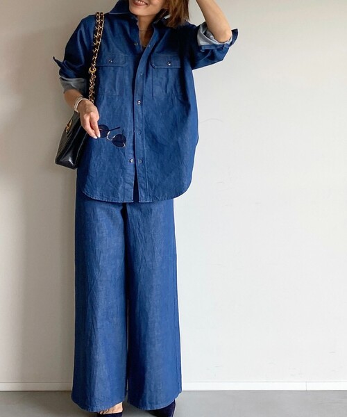 woadblue（ウォードブルー）の「エディター坪田あさみ × woadblue