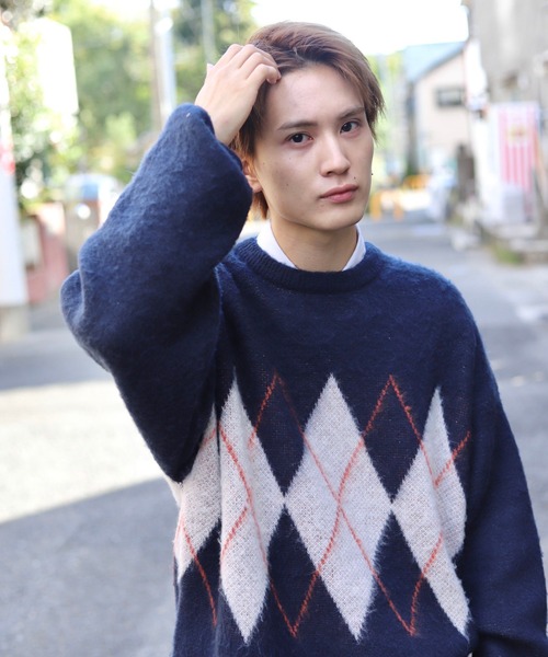 coen by Mr.SZK（コーエンバイミスタースズキ）の「大判アーガイル柄