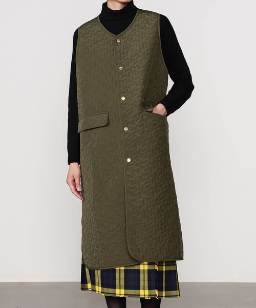 LE GLAZIK（ルグラジック）の「LE GLAZIK | キルティングロングベスト